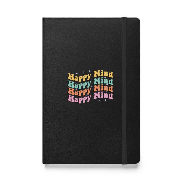 Happy Mind Hardcover bound notebook