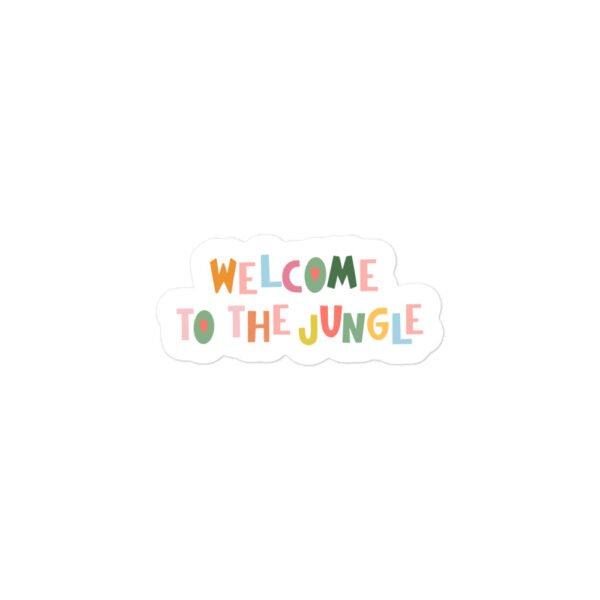 Welcome To The Jungle Bubble-free stickers - Image 2