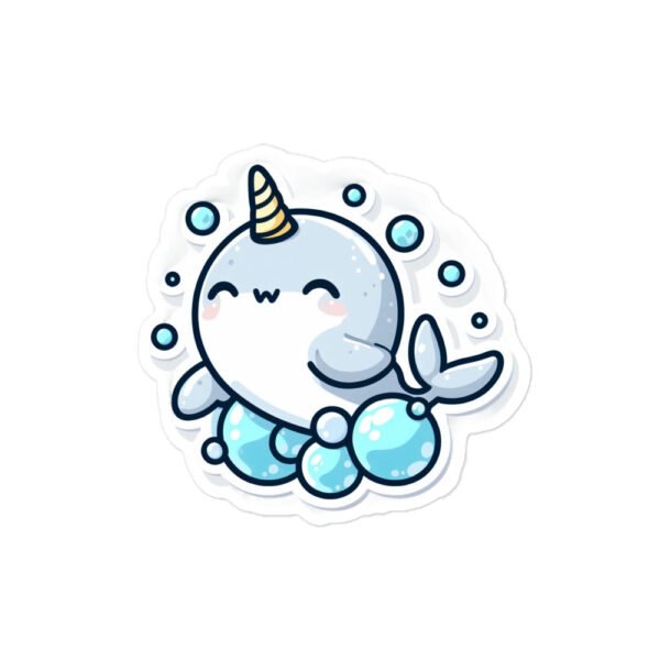 Narwhal Bubble-free stickers