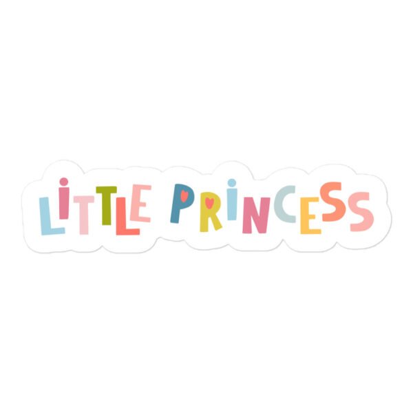 Little Princess Bubble-free stickers