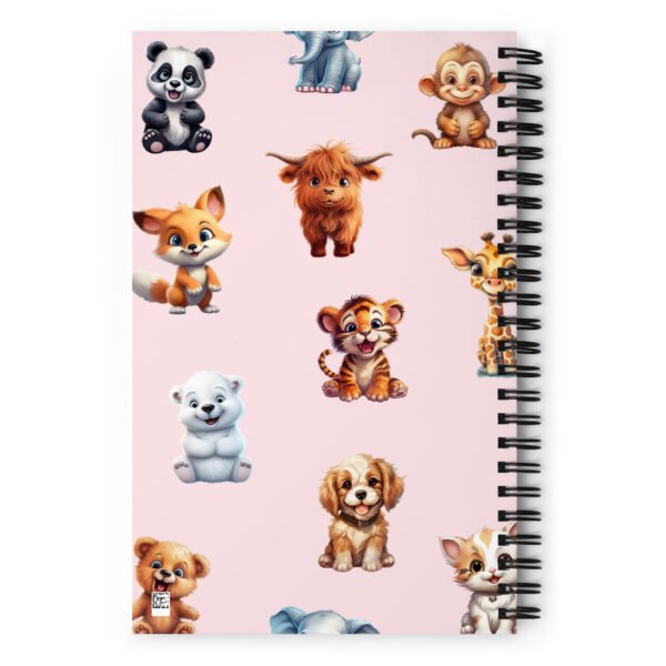 Pink Animal Cute Spiral notebook - Image 2