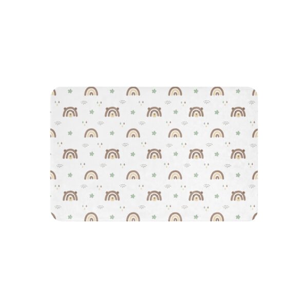 Rainbow Bear Sherpa blanket