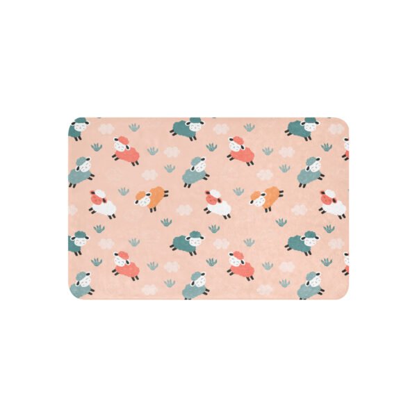 Sheep Design Sherpa blanket