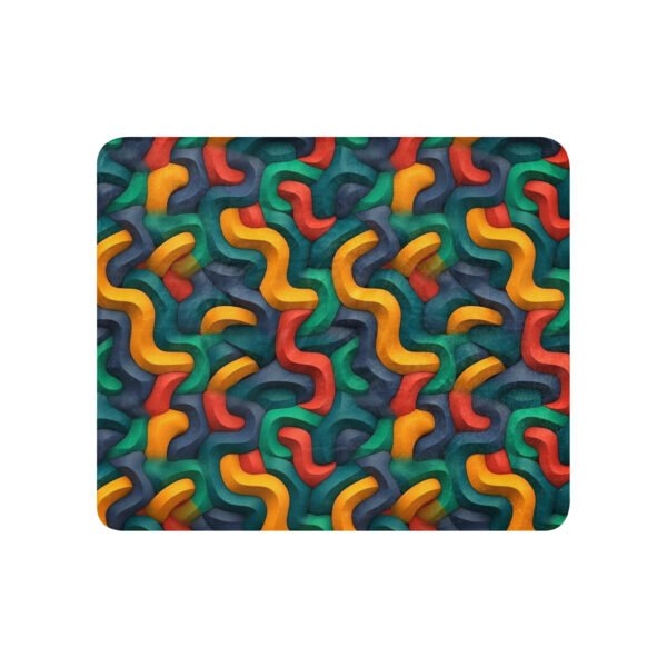 3D Colorful Design Sherpa blanket - Image 3