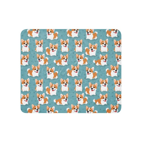 Corgi Sherpa blanket - Image 3