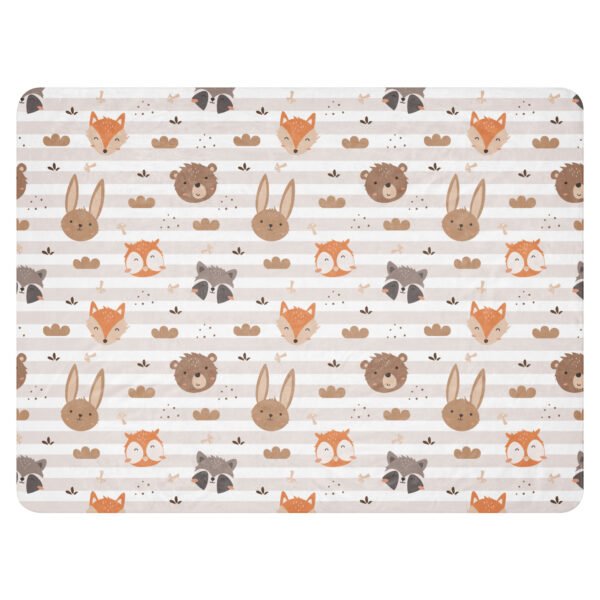 Cute Animals Kids Sherpa blanket - Image 5