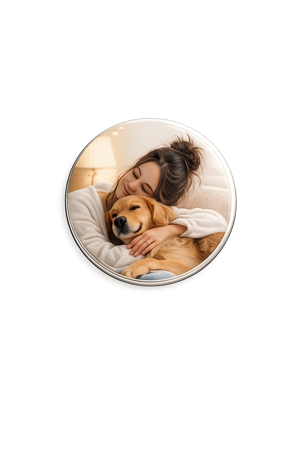 custom photo magnet, dog photo magnet, pet memorial magnet, personalized fridge magnet, family photo gift, handmade gift